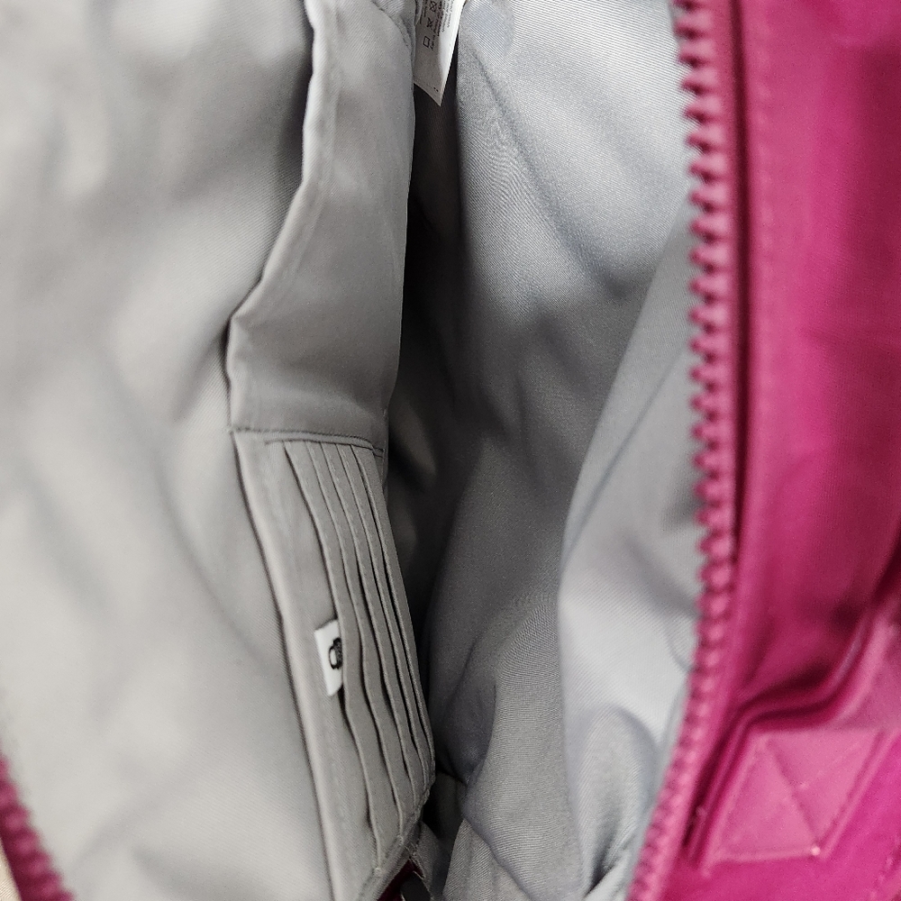 Baggallini Raspberry Convertible Nylon Backpack Crossbody - Picture 14 of 17